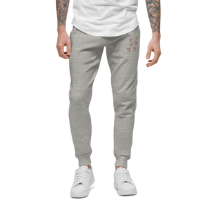 Girl Power Embroidered Sweatpants - Grey