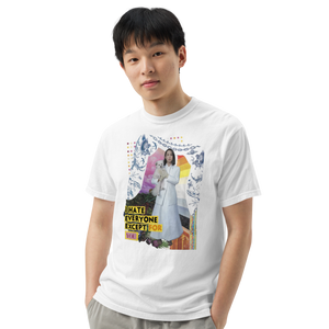 Collage Heavyweight Tee - White/Dog Girl