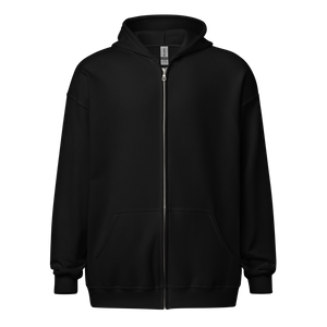 Pro-Choice Block Letter Zip-Up Hoodie - Black