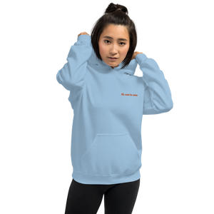 maillot.co | It's Cool To Care Embroidered Hoodie - Baby Blue