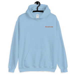 maillot.co | It's Cool To Care Embroidered Hoodie - Baby Blue