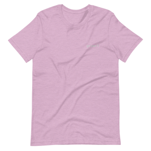 maillot.co | Girl Power Embroidered Crew Neck Tee - Lilac Pink