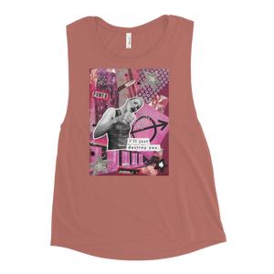 Open image in slideshow, maillot.co | Collage Muscle Tank Top - Pink
